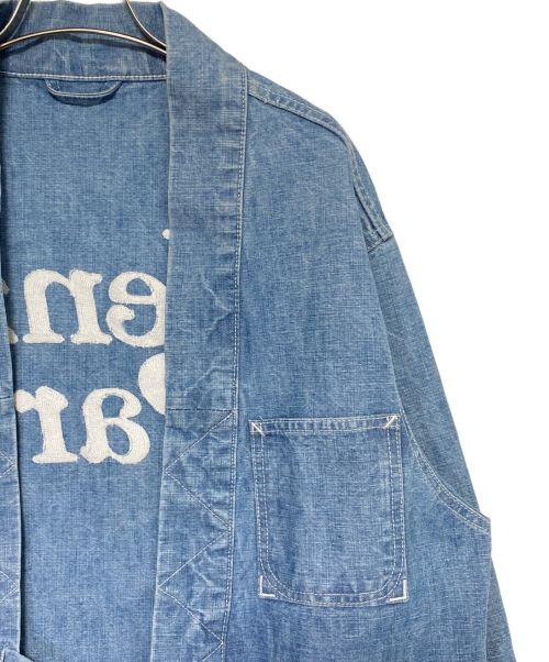 KENZO（ケンゾー）KENZO (ケンゾー) VERDY (ヴェルディ) Kimono Stone Bleached インディゴ サイズ:Sの古着・服飾アイテム