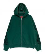 SUPREME×葵産業シュプリーム×アオイインダストリー）の古着「AOI Zip Up Hooded Sweatshirt」｜グリーン