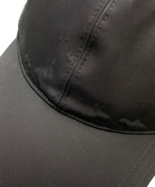 PRADA（プラダ）PRADA (プラダ) キャップ ブラック サイズ:FREEの古着・服飾アイテム