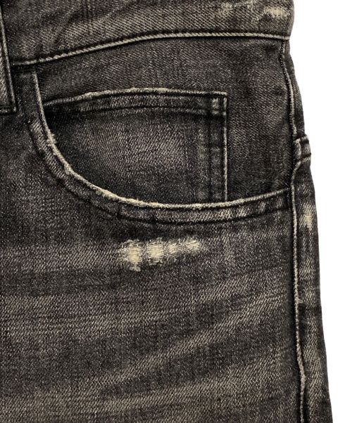 BALMAIN（バルマン）BALMAIN (バルマン) デニムパンツ グレー サイズ:83.5(W33)の古着・服飾アイテム
