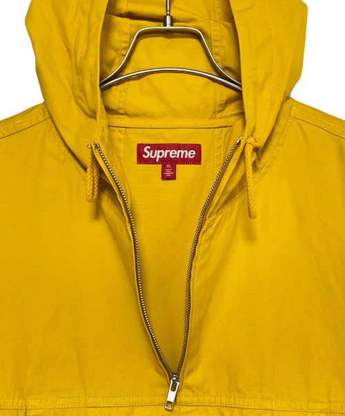 SUPREME（シュプリーム）SUPREME (シュプリーム) Cotton Utility Anorak イエロー サイズ:XLの古着・服飾アイテム
