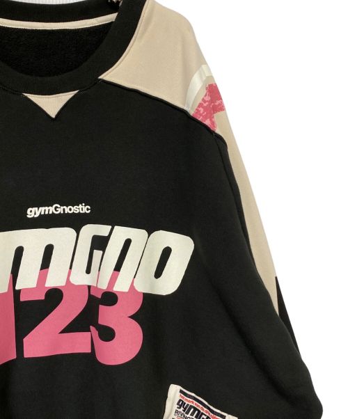 RIVINGTON roi Rebis（リヴィントンロイレヴィス）RIVINGTON roi Rebis (リヴィントンロイレヴィス) AGAPE CREWNECK ブラック サイズ:1の古着・服飾アイテム