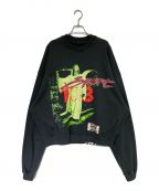 RIVINGTON roi Rebisリヴィントンロイレヴィス）の古着「JESUS SPORT CREWNECK」｜グレー