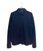 PRADAプラダ）の古着「三角プレート シャツ」｜ネイビー