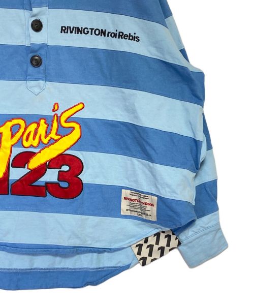 RIVINGTON roi Rebis（リヴィントンロイレヴィス）RIVINGTON roi Rebis (リヴィントンロイレヴィス) I STILL PRAY BUTTON UP ブルー サイズ:表記無しの古着・服飾アイテム