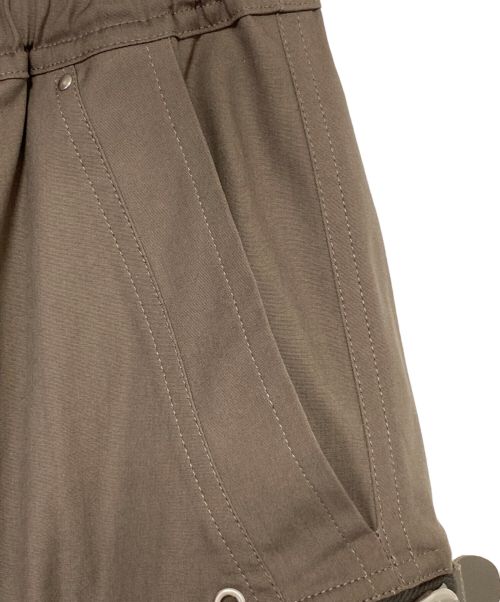 RICK OWENS（リックオウエンス）RICK OWENS (リックオウエンス) ハーフパンツ ブラウン サイズ:46の古着・服飾アイテム