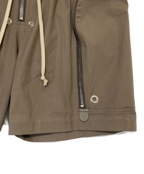 RICK OWENS（リックオウエンス）RICK OWENS (リックオウエンス) ハーフパンツ ブラウン サイズ:46の古着・服飾アイテム