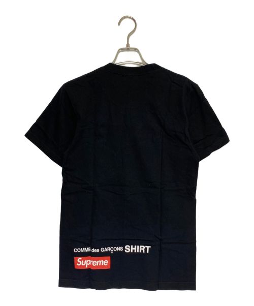 SUPREME（シュプリーム）SUPREME (シュプリーム) COMME des GARCONS (コムデギャルソン) Tシャツ ブラック サイズ:ｓの古着・服飾アイテム