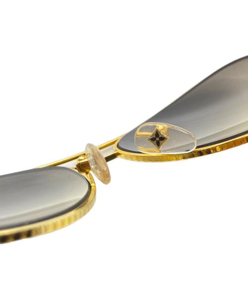LOUIS VUITTON（ルイ ヴィトン）LOUIS VUITTON (ルイ ヴィトン) コンスピラシオン パイロット サングラス ゴールドの古着・服飾アイテム