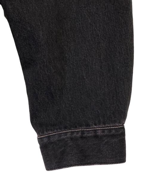 SUPREME（シュプリーム）SUPREME (シュプリーム) S Logo Denim Trucker Jacket ブラック サイズ:Lの古着・服飾アイテム