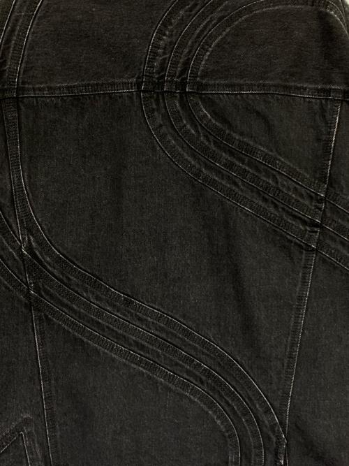 SUPREME（シュプリーム）SUPREME (シュプリーム) S Logo Denim Trucker Jacket ブラック サイズ:Lの古着・服飾アイテム
