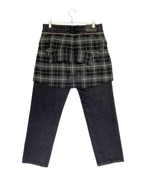 SUPREME（シュプリーム）SUPREME (シュプリーム) UNDERCOVER (アンダーカバー) Layered Jeans ブラック サイズ:32の古着・服飾アイテム