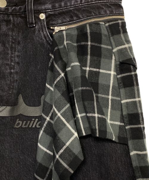 SUPREME（シュプリーム）SUPREME (シュプリーム) UNDERCOVER (アンダーカバー) Layered Jeans ブラック サイズ:32の古着・服飾アイテム