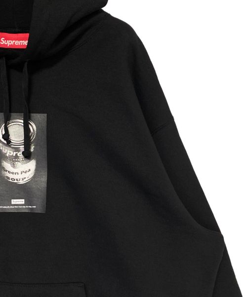 SUPREME（シュプリーム）SUPREME (シュプリーム) Soup Can Hooded Sweatshirt ブラック サイズ:Lの古着・服飾アイテム