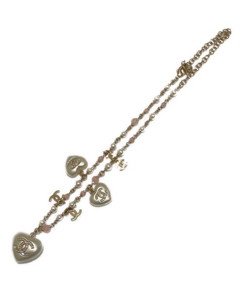 CHANEL（シャネル）CHANEL (シャネル) ハートモチーフネックレスの古着・服飾アイテム