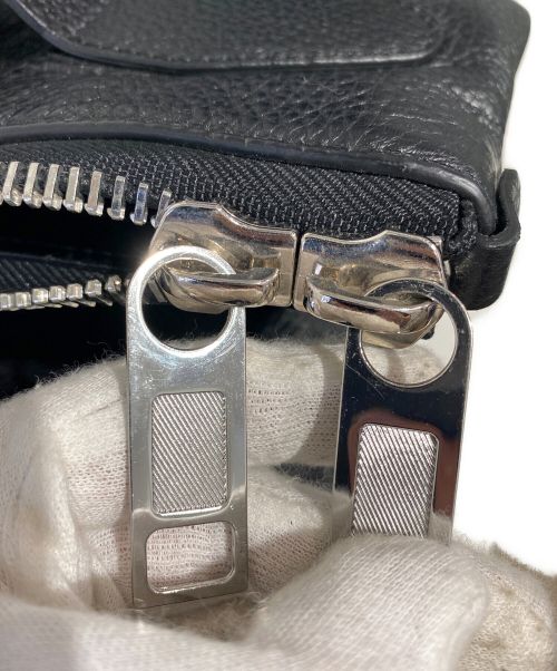 Maison Margiela（メゾンマルジェラ）Maison Margiela (メゾンマルジェラ) 20AW ダブルハンドル レザー トートバッグ ブラック サイズ:-の古着・服飾アイテム