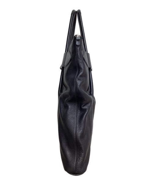 Maison Margiela（メゾンマルジェラ）Maison Margiela (メゾンマルジェラ) 20AW ダブルハンドル レザー トートバッグ ブラック サイズ:-の古着・服飾アイテム