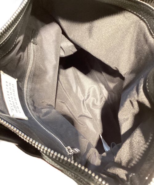 Maison Margiela（メゾンマルジェラ）Maison Margiela (メゾンマルジェラ) 20AW ダブルハンドル レザー トートバッグ ブラック サイズ:-の古着・服飾アイテム