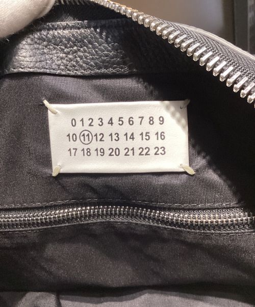 Maison Margiela（メゾンマルジェラ）Maison Margiela (メゾンマルジェラ) 20AW ダブルハンドル レザー トートバッグ ブラック サイズ:-の古着・服飾アイテム