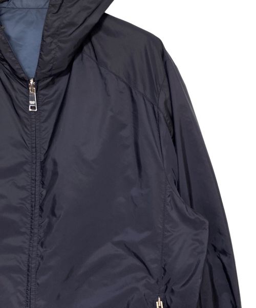PRADA（プラダ）PRADA (プラダ) リバーシブルウインドブレーカー ネイビー サイズ:50の古着・服飾アイテム