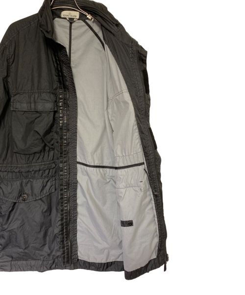 STONE ISLAND（ストーンアイランド）STONE ISLAND (ストーンアイランド) Membrana 3L TC ブラック サイズ:XLの古着・服飾アイテム