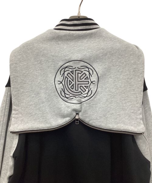 FACETASM（ファセッタズム）FACETASM (ファセッタズム) FRUIT OF THE LOOM (フルーツオブザルーム) STADIUM JACKET ブラック サイズ:4の古着・服飾アイテム