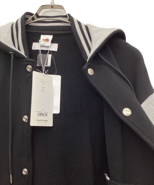 FACETASM（ファセッタズム）FACETASM (ファセッタズム) FRUIT OF THE LOOM (フルーツオブザルーム) STADIUM JACKET ブラック サイズ:4の古着・服飾アイテム