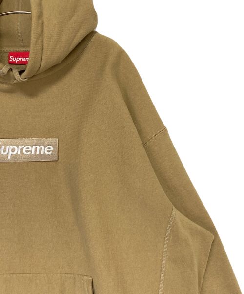 SUPREME（シュプリーム）SUPREME (シュプリーム) Box Logo Hooded Sweatshirt カーキ サイズ:XXLの古着・服飾アイテム