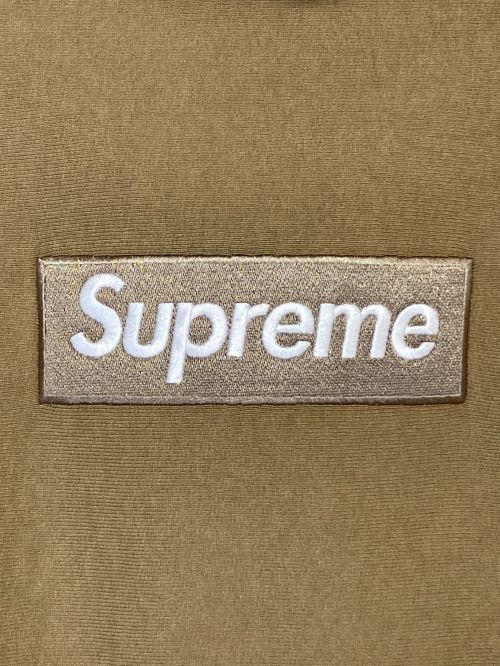 SUPREME（シュプリーム）SUPREME (シュプリーム) Box Logo Hooded Sweatshirt カーキ サイズ:XXLの古着・服飾アイテム