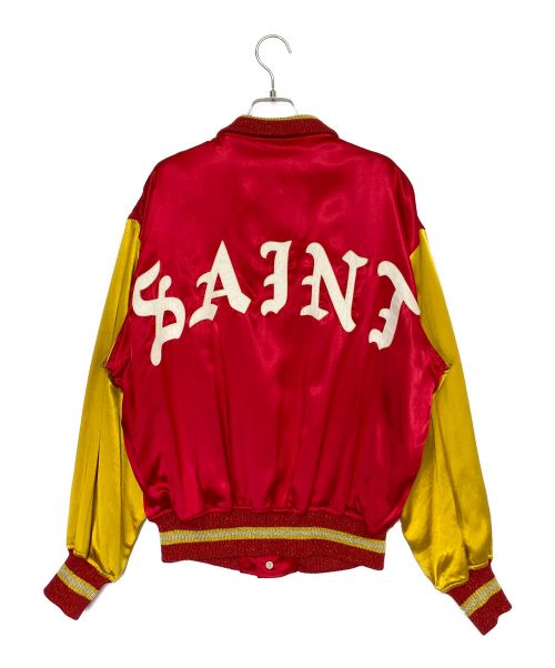 SAINT MICHAEL（セントマイケル）SAINT MICHAEL (セントマイケル) VARSITY JACKET レッド サイズ:Sの古着・服飾アイテム