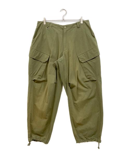 W.V（ウォーリアーズヴィレッジ）W.V (ウォーリアーズヴィレッジ) ESTILO (エスティロ) カーゴパンツ オリーブ サイズ:Lの古着・服飾アイテム