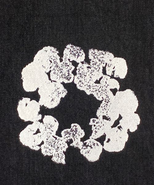Denim Tears（デニムティアーズ）Denim Tears (デニムティアーズ) LEVI'S (リーバイス) COTTON WREATH CHAINSTITCH ブラック サイズ:38の古着・服飾アイテム