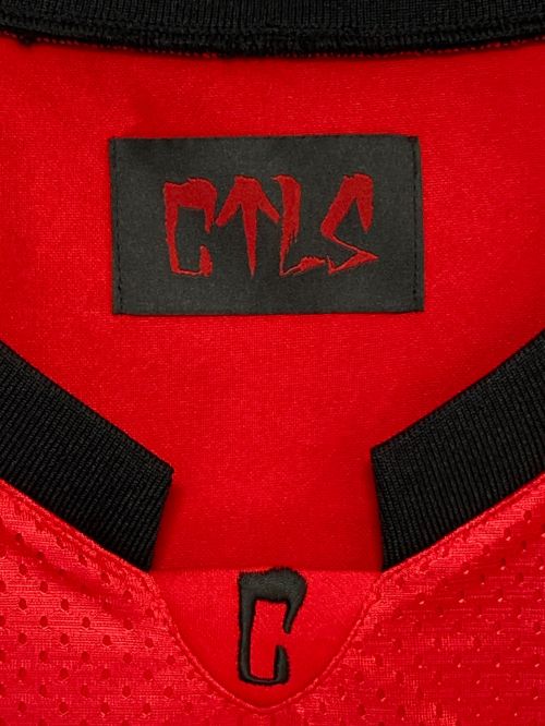 CVTVLIST（カタリスト）CVTVLIST (カタリスト) BASKETBALL TANKTOP レッド サイズ:2の古着・服飾アイテム