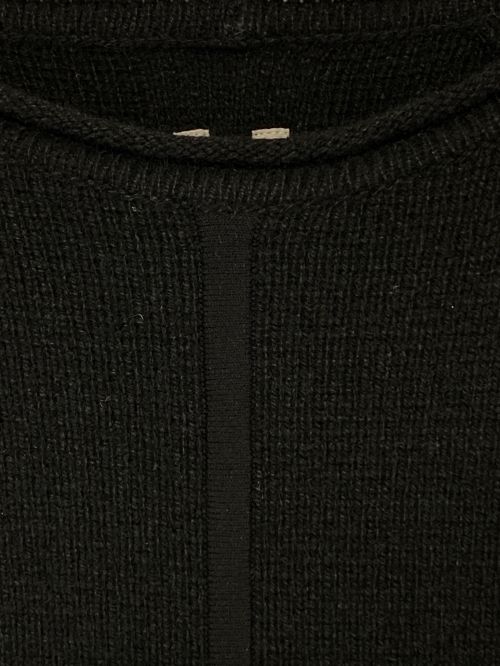 RICK OWENS（リックオウエンス）RICK OWENS (リックオウエンス) Crew-neck pullover ブラック サイズ:XLの古着・服飾アイテム