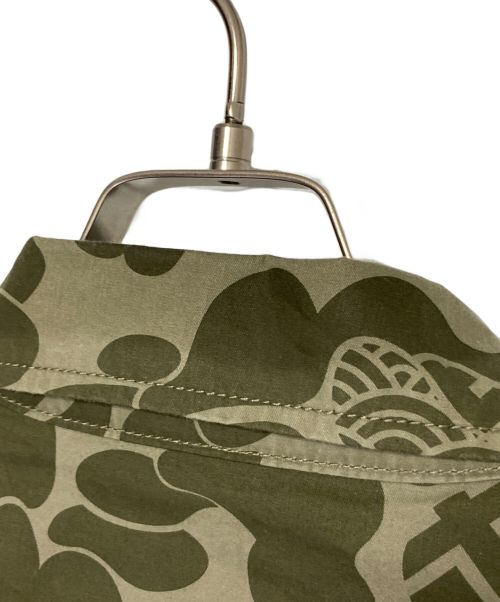 A BATHING APE（アベイシングエイプ）A BATHING APE (アベイシングエイプ) ASIA CAMO ZIP JACKET グリーン サイズ:Lの古着・服飾アイテム