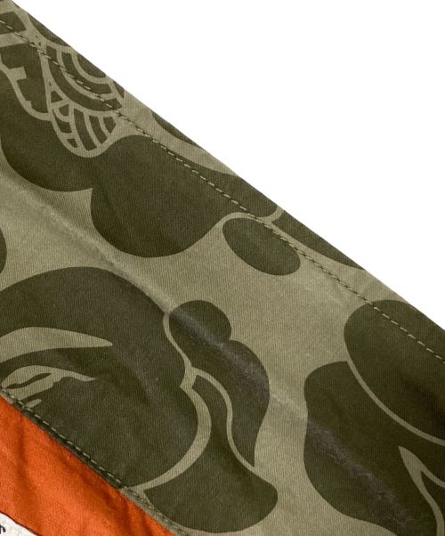 A BATHING APE（アベイシングエイプ）A BATHING APE (アベイシングエイプ) ASIA CAMO ZIP JACKET グリーン サイズ:Lの古着・服飾アイテム