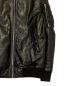 中古・古着 RICK OWENS (リックオウエンス) MA1レザーボンバーブルゾン ブラック サイズ:US42：140000円