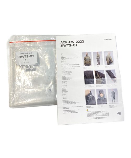 ACRONYM（アクロニウム）ACRONYM (アクロニウム) Gore-Tex Pro interops Jacket ブラック サイズ:XLの古着・服飾アイテム