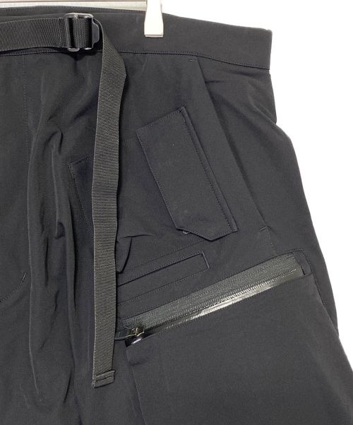 ACRONYM（アクロニウム）ACRONYM (アクロニウム) Ultrawide Drawcord Cargo Trouser ブラック サイズ:Lの古着・服飾アイテム