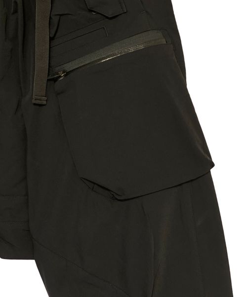 ACRONYM（アクロニウム）ACRONYM (アクロニウム) Ultrawide Drawcord Cargo Trouser ブラック サイズ:Lの古着・服飾アイテム