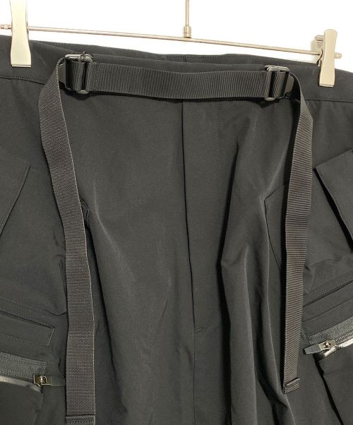 ACRONYM（アクロニウム）ACRONYM (アクロニウム) Ultrawide Drawcord Cargo Trouser ブラック サイズ:Lの古着・服飾アイテム