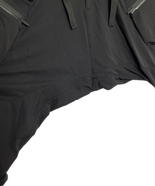 ACRONYM（アクロニウム）ACRONYM (アクロニウム) Ultrawide Drawcord Cargo Trouser ブラック サイズ:Lの古着・服飾アイテム