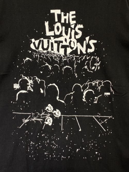 LOUIS VUITTON（ルイ ヴィトン）LOUIS VUITTON (ルイ ヴィトン) VコンサートプリントTシャツ ブラック サイズ:XSの古着・服飾アイテム