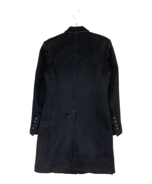 DSQUARED2（ディースクエアード）DSQUARED2 (ディースクエアード) カシミヤコート ブラック サイズ:44の古着・服飾アイテム
