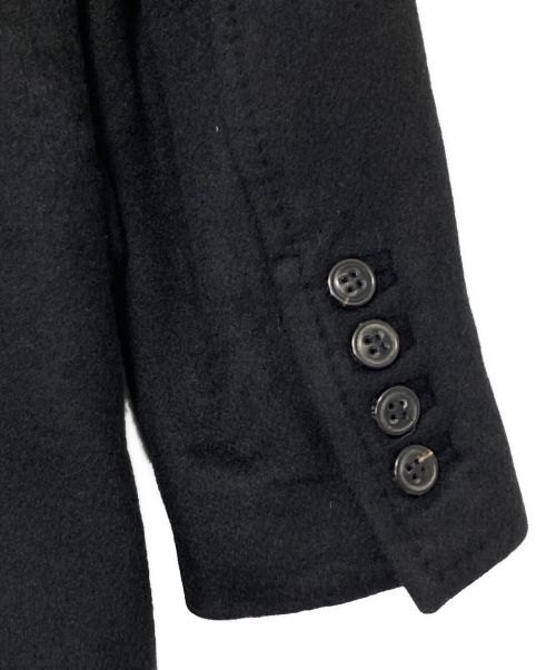 DSQUARED2（ディースクエアード）DSQUARED2 (ディースクエアード) カシミヤコート ブラック サイズ:44の古着・服飾アイテム