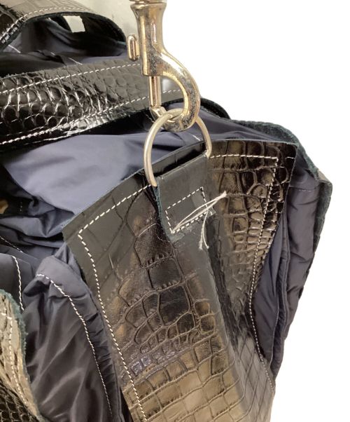 CAMIEL FORTGENS（カミエルフォートヘンス）CAMIEL FORTGENS (カミエルフォートヘンス) 2WAYバッグ ブラックの古着・服飾アイテム