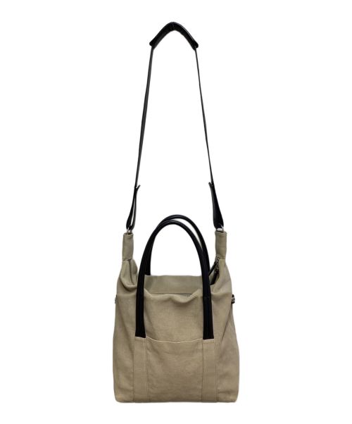 Maison Margiela（メゾンマルジェラ）Maison Margiela (メゾンマルジェラ) セーラーバッグ ベージュの古着・服飾アイテム