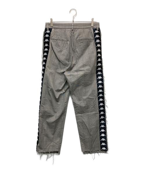 jieda（ジエダ）Jieda (ジエダ) Kappa (カッパ) スラックス グレー サイズ:Lの古着・服飾アイテム