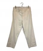 CAMIEL FORTGENSカミエルフォートヘンス）の古着「デニムパンツ」｜アイボリー