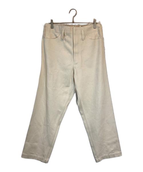 CAMIEL FORTGENS（カミエルフォートヘンス）CAMIEL FORTGENS (カミエルフォートヘンス) デニムパンツ アイボリー サイズ:SIZE Sの古着・服飾アイテム
